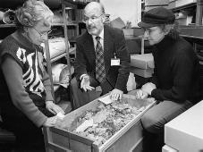 [Mrs Elsie Alexander, Professor Stefan Reif and Dr Ian Alexander]